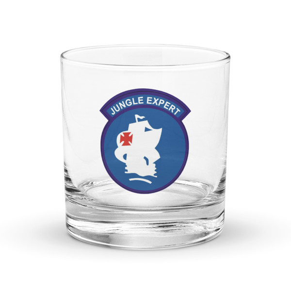 Jungle Expert Rocks glass