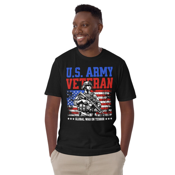 U.S. Army Veteran (Global War on Terror) Short-Sleeve Unisex T-Shirt