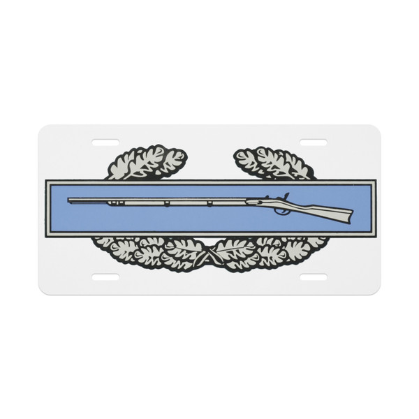 Combat Infantry Badge (CIB) Vanity license plate
