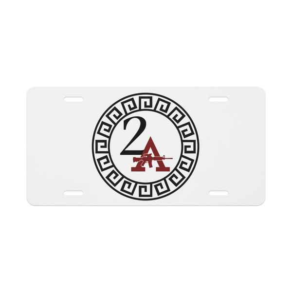 2A (Second Amendment) Vanity license plate