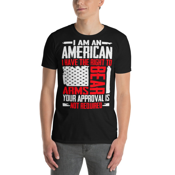 I Have the Right to Bear Arms Short-Sleeve Unisex T-Shirt