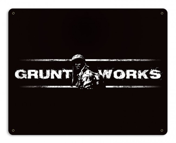 Gruntworks Metal Wall Sign (15X12)