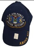 U.S.A.F. Never Retired Baseball Cap