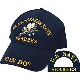 US Navy Seabees "Can Do" Baseball Cap