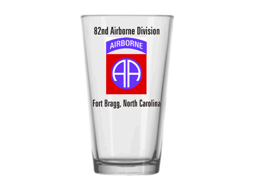 82nd Airborne Division Pint Glass