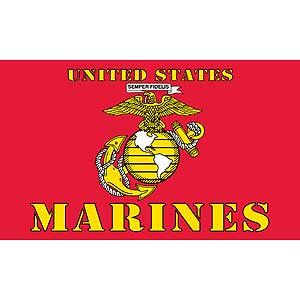 United States Marines 3X5 Flag