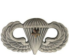 Combat Airborne Parachutist 1st Award Basic Jump Wing Badge