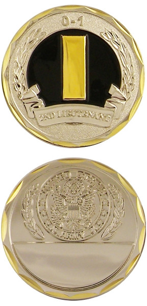 US Army 2nd LT Challenge Coin