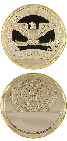 US Army Colonel Challenge Coin