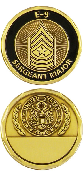 US Army Sergeant Major Challenge Coin
