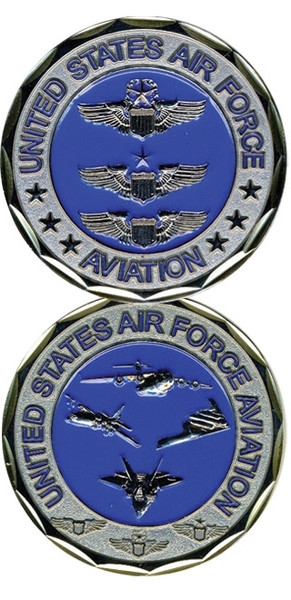 US Navy Naval Aviator Challenge Coin