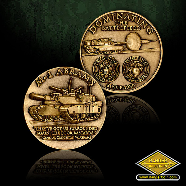 M-1 Abrams Challenge Coin