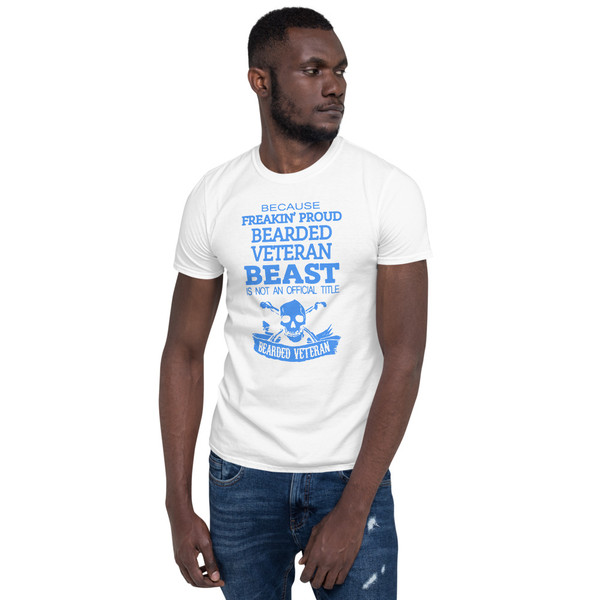 Bearded Veteran Short-Sleeve Unisex T-Shirt