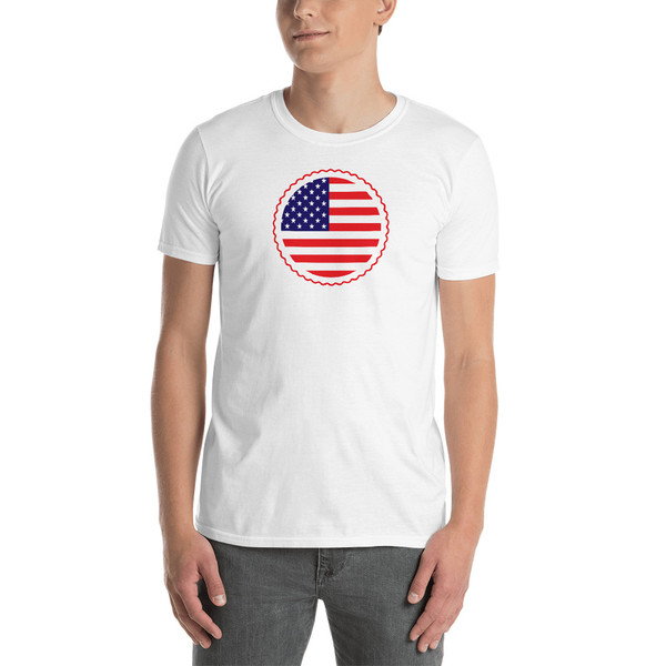 U.S. Flag Seal Short-Sleeve Unisex T-Shirt