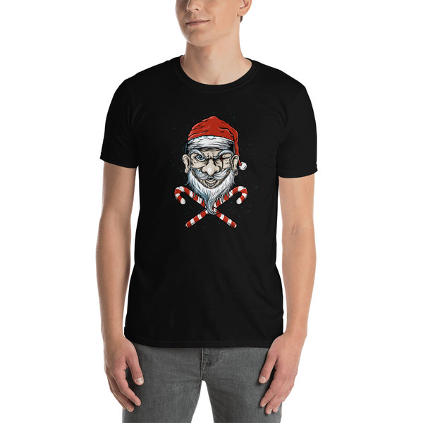 Evil Santa Short-Sleeve Unisex T-Shirt