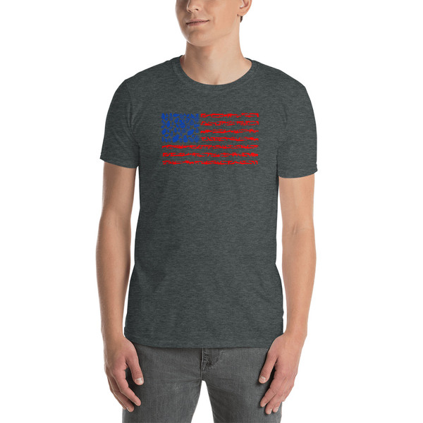 Weapon Flag Short-Sleeve Unisex T-Shirt