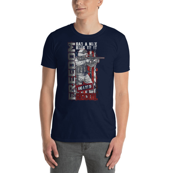 Freedom Has a Nice Ring to it Short-Sleeve Unisex T-Shirt