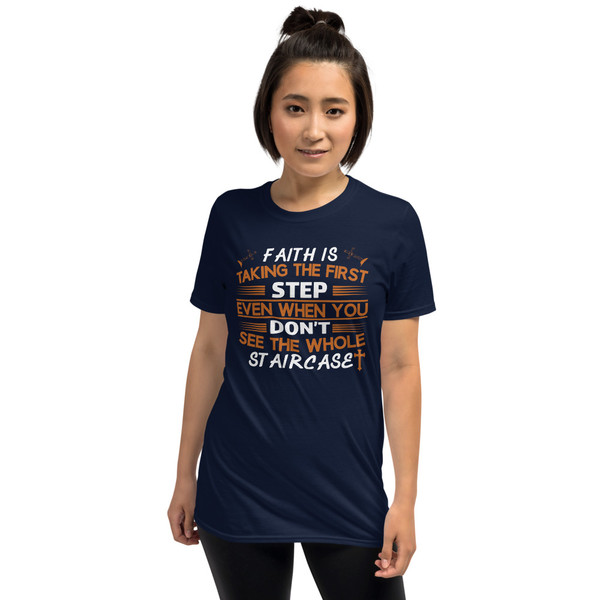 Taking the First Step Short-Sleeve Unisex T-Shirt