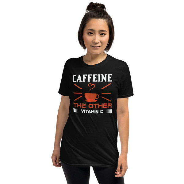 Caffeine, The Other Vitamin C Short-Sleeve Unisex T-Shirt
