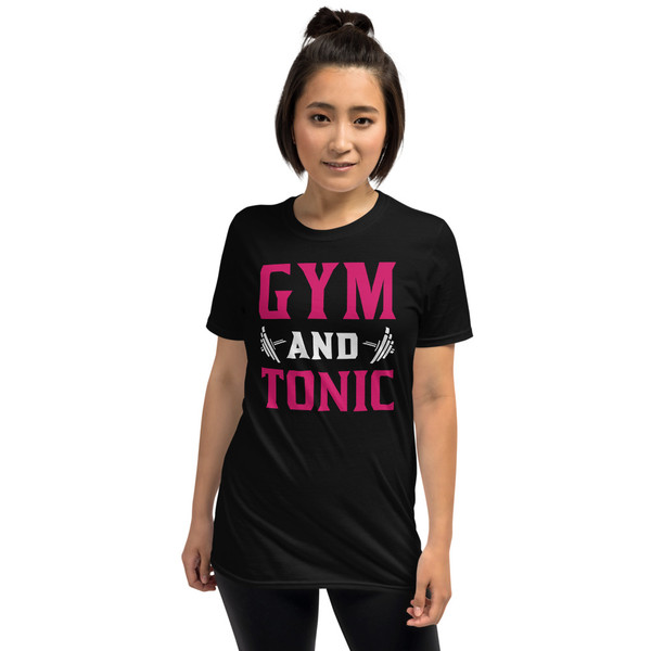 Gym and Tonic (Option 2) Short-Sleeve Unisex T-Shirt