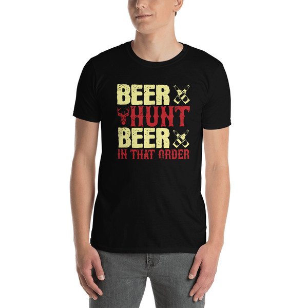 Beer Hunt Beer Short-Sleeve Unisex T-Shirt