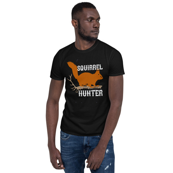Squirrel Hunter Short-Sleeve Unisex T-Shirt