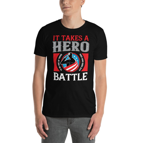 It Takes a Hero Short-Sleeve Unisex T-Shirt