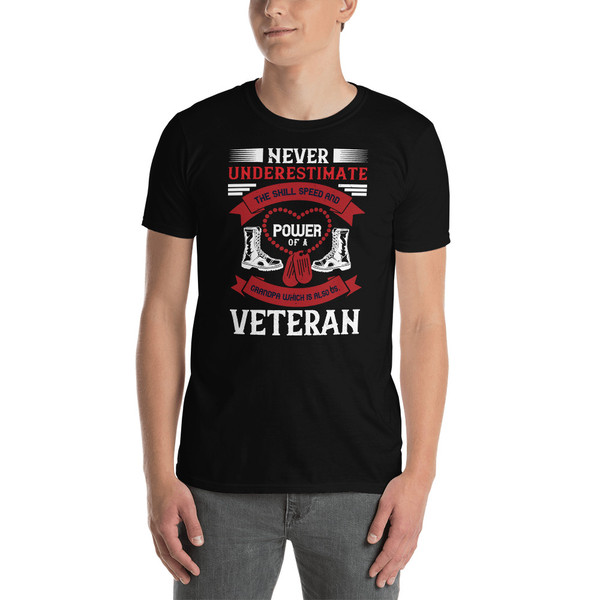 Veteran (Grandpa) Short-Sleeve Unisex T-Shirt