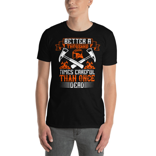 A Thousand Times Careful (Option 2) Short-Sleeve Unisex T-Shirt