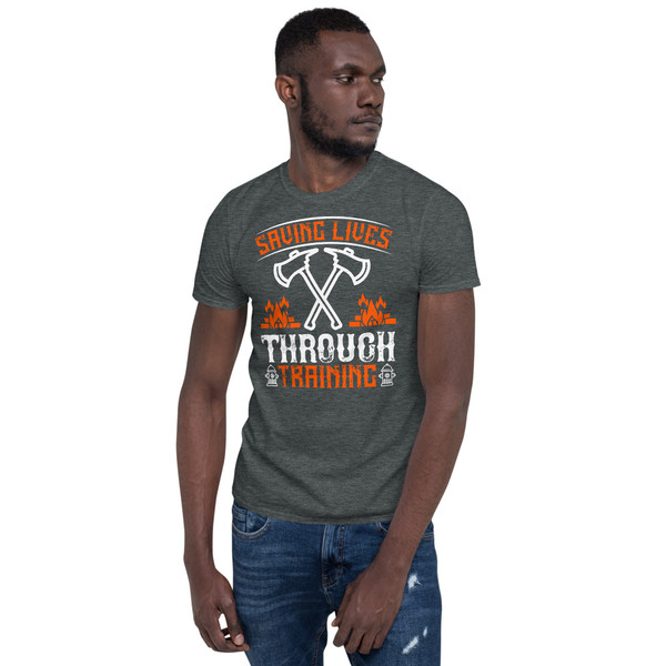 Saving Lives Through Training Short-Sleeve Unisex T-Shirt
