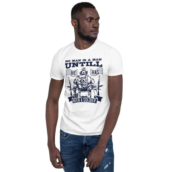 No Man is a Man...(Option 2) Short-Sleeve Unisex T-Shirt