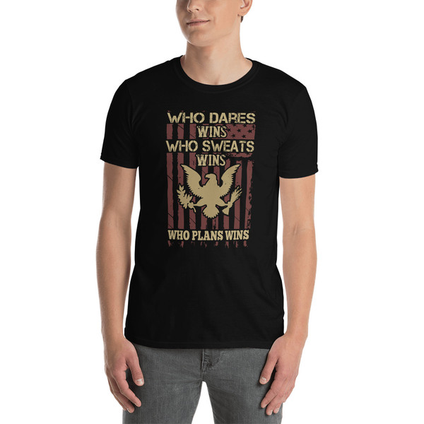 Who Dares Sweats Plans Short-Sleeve Unisex T-Shirt