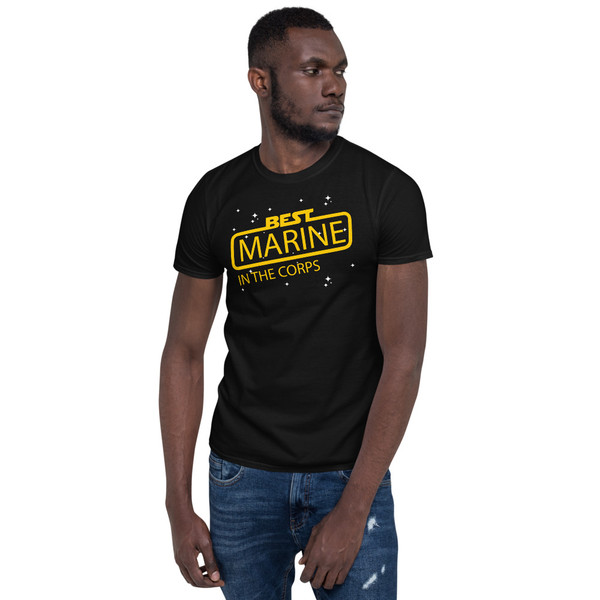 Best Marine in the Corps Short-Sleeve Unisex T-Shirt