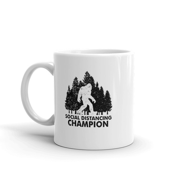 Social Distancing Champion Mug