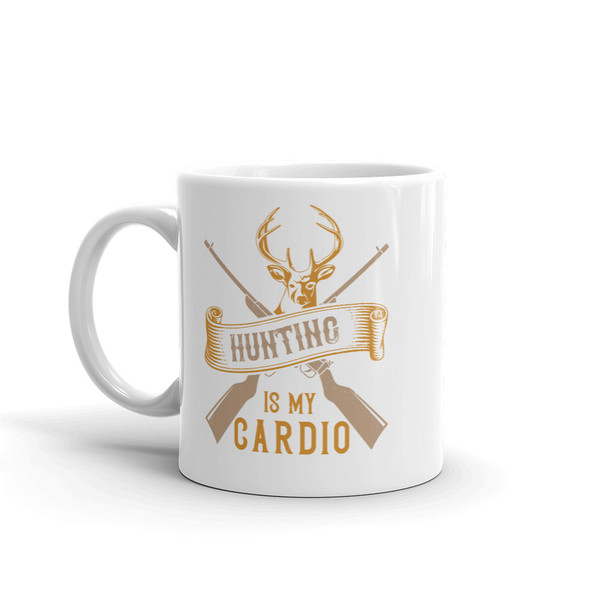 Hunting is my Cardio Mug
