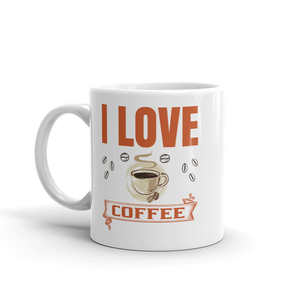 I Love Coffee Mug