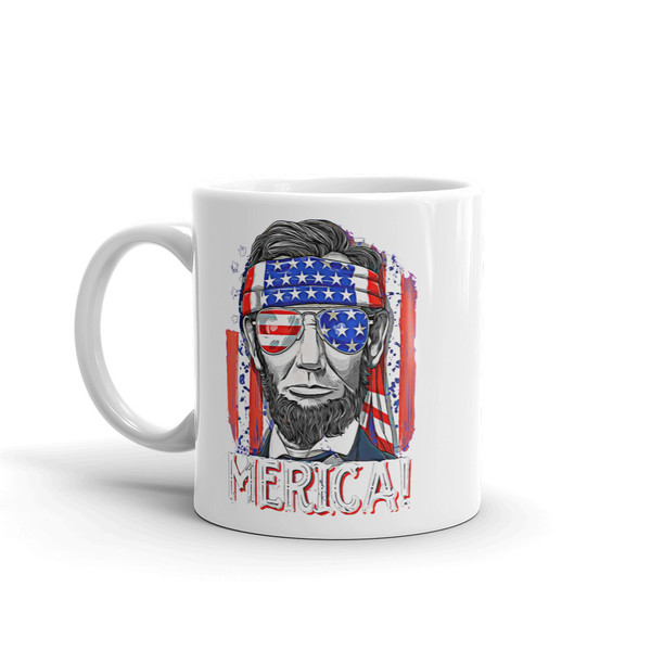 Merica! (Lincoln) Mug