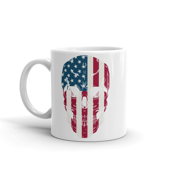 American Skull Mug