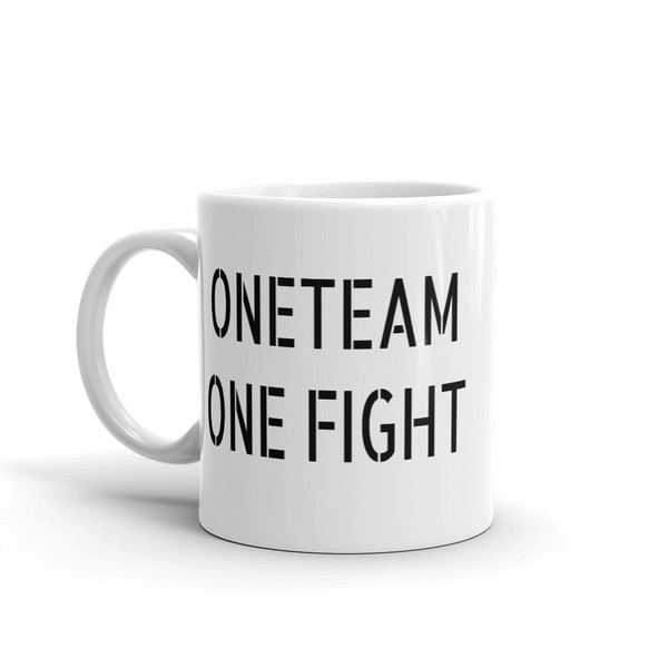 ONE TEAM ONE FIGHT (OPTION 2) Mug