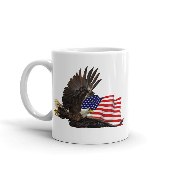 U.S. Flag Eagle (Option 3) Mug