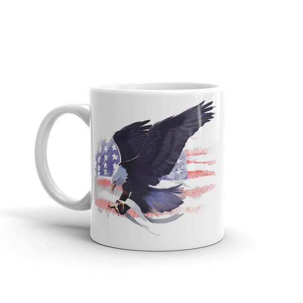 U.S. Flag Eagle (Option 4) Mug