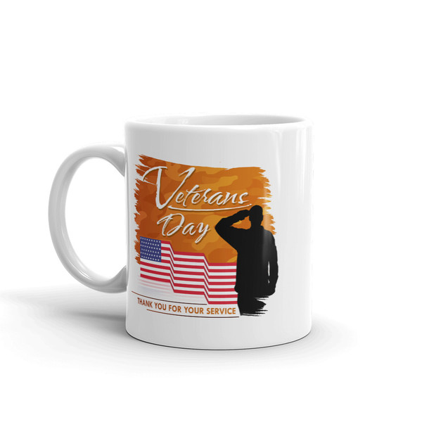 Thank You For Your Service (Veterans Day) Mug (Option 2)
