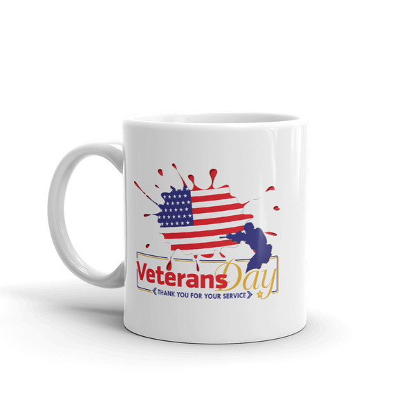 Thank You For Your Service (Veterans Day) Mug (Option 3)