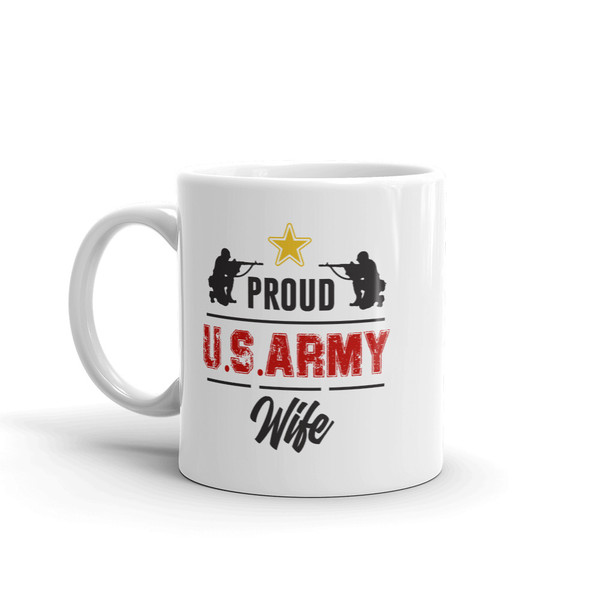 Proud Army Wife Mug