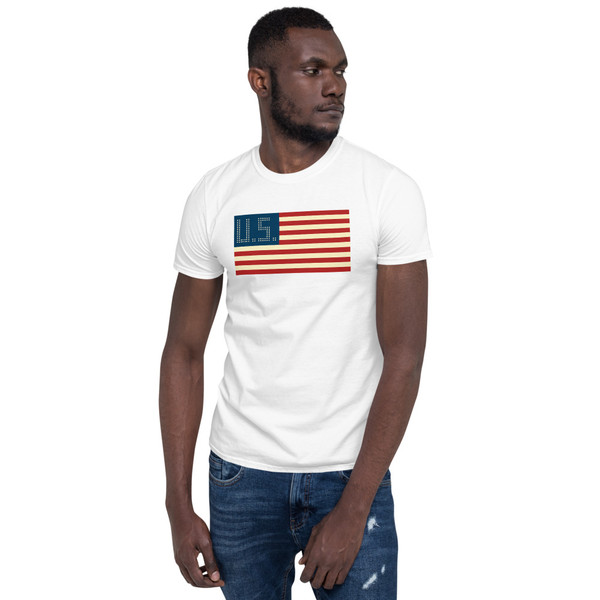 US Flag (US Stars) Short-Sleeve Unisex T-Shirt
