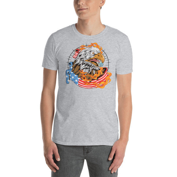 Fire Eagle Short-Sleeve Unisex T-Shirt