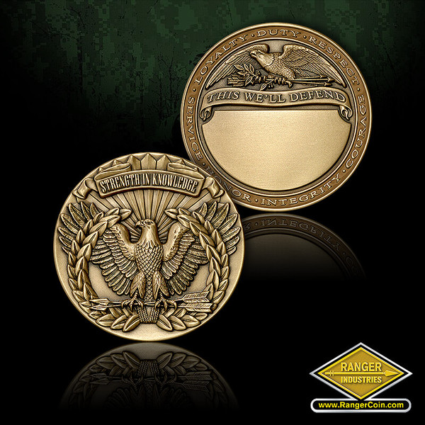 U.S. Army Warrant Officer Corps Challenge Coin