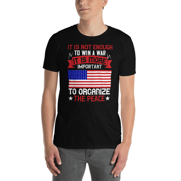 Organize the Peace Short-Sleeve Unisex T-Shirt