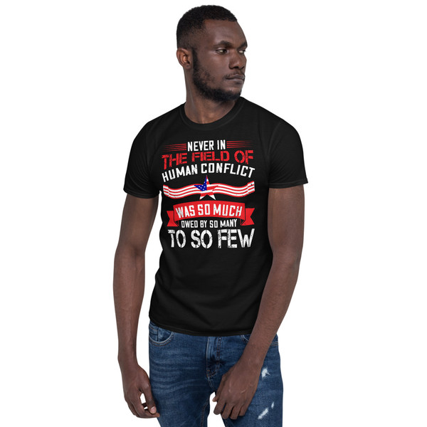 The Field of Human Conflict Short-Sleeve Unisex T-Shirt
