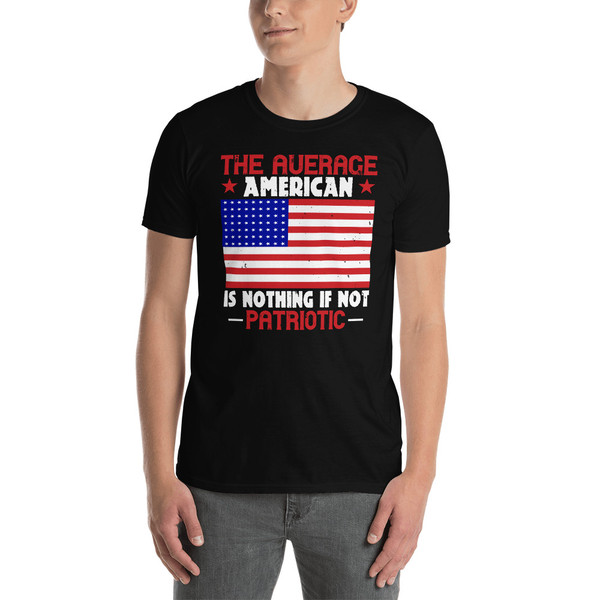 The Average American Short-Sleeve Unisex T-Shirt